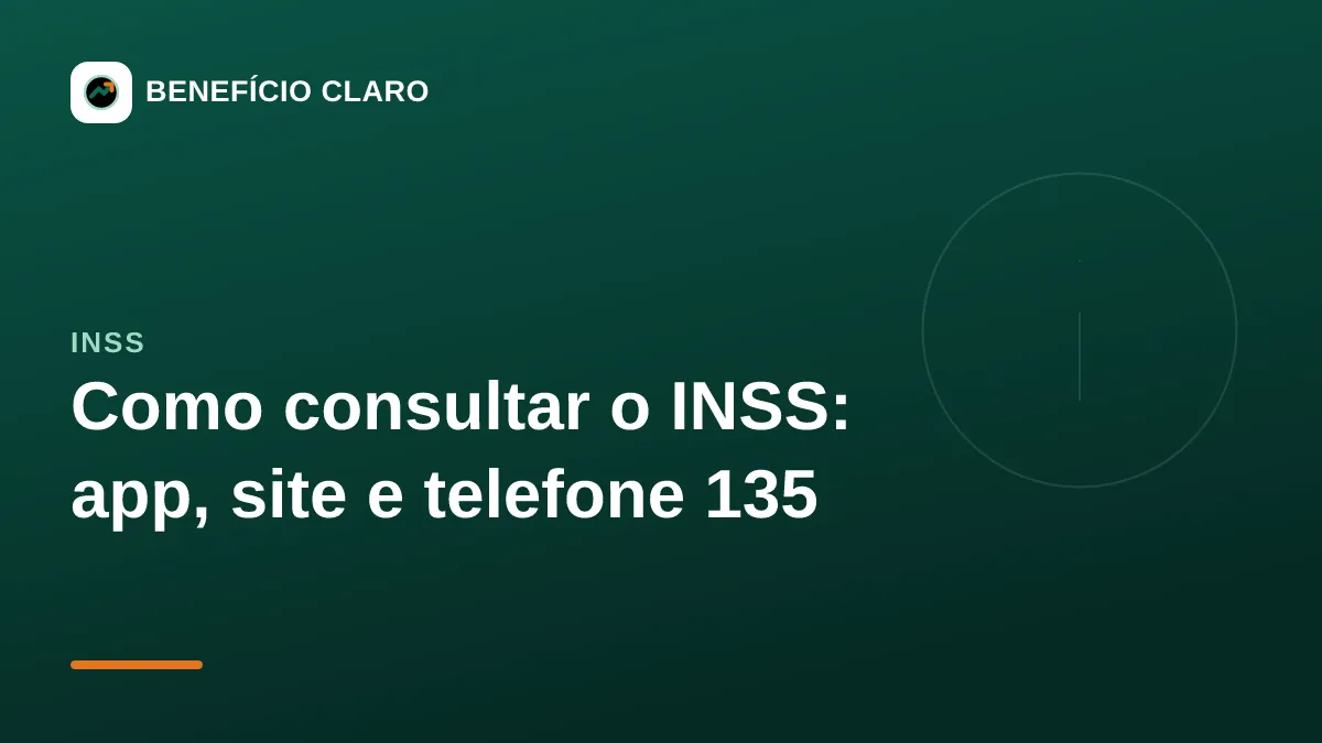 Arte do Benefício Claro sobre como consultar o INSS pelo Meu INSS
